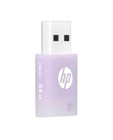 PEN DRIVE 64GB HP USB 2.0 PURPLE