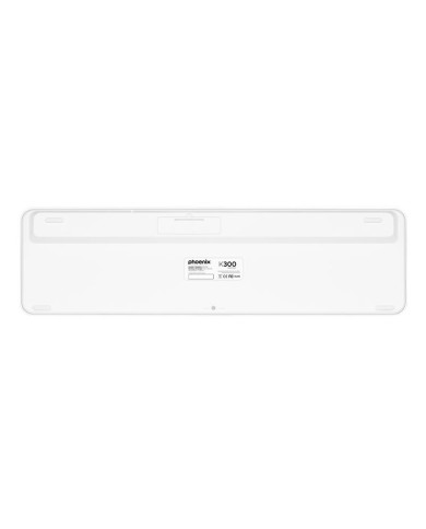 TECLADO PHOENIX K300 MULTIDISPOSITIVO WIRELESS WHITE