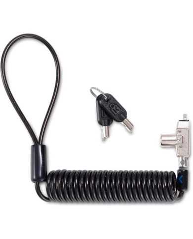 CABLE SEGURIDAD KENSINGTON PORTATIL WEDGE CON LLAVE