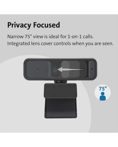 WEBCAM KENSINGTON W2000 FULL HD 1080P BLACK