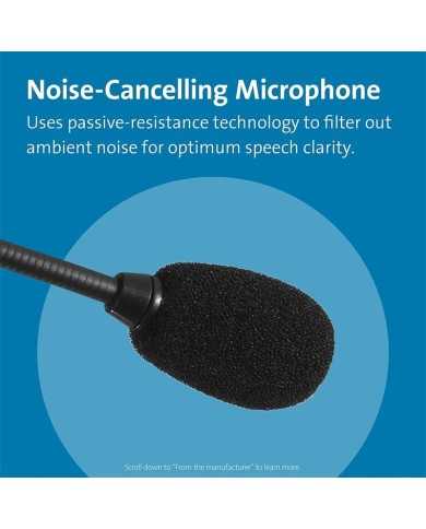 AURICULARES + MICROFONO KENSINGTON K97457WW HI-FI USB-C BLACK