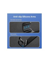 SOPORTE VENTION COCHE PARA SMARTPHONE 4.7-7.32 CLIP BLACK