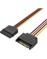 CABLE ALIMENTACION VENTION EXTENSION SATA/M - SATA/M 30CM