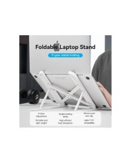 SOPORTE VENTION SOBREMESA PARA NOTEBOOK/TABLET HASTA 17.3 REG.ALTURA WHITE