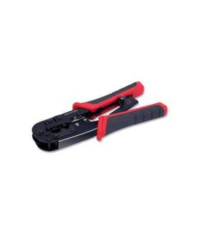 CRIMPADORA VENTION METALICA RJ45 BLACK/RED
