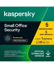 ANTIVIRUS KASPERSKY SMALL OF. SEC. 1L SERVER + 5L PC + 5L ANDROID L.ELEC