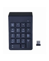 TECLADO NUMERICO GEMBIRD KEYPAD BLUETOOTH 18 TECLAS BLACK