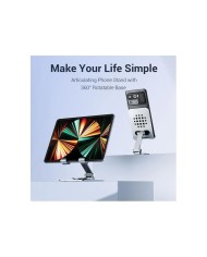 SOPORTE VENTION SOBREMESA PARA SMARTPHONE/TABLET 360º SILVER