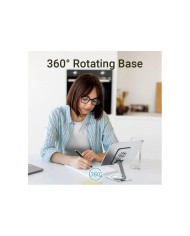 SOPORTE VENTION SOBREMESA PARA SMARTPHONE/TABLET 360º SILVER