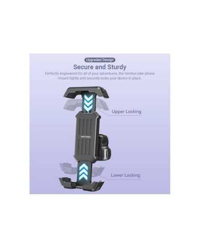 SOPORTE VENTION BICI PARA SMARTPHONE 4.7-6.9 BLACK