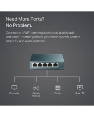 SWITCH TP-LINK TL-SG105S GIGABIT 5 PUERTOS METALICO