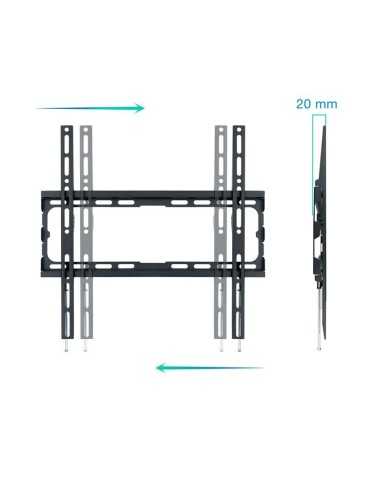 SOPORTE PARED TV MONITOR TOOQ 32-70 45KG BLACK
