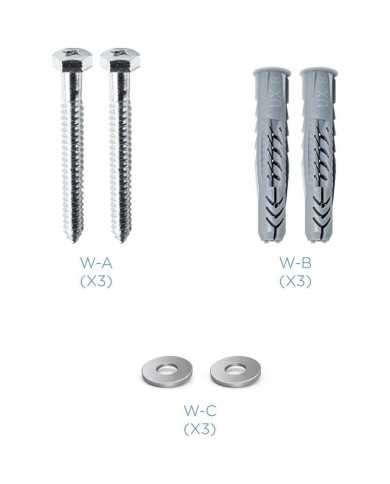 SOPORTE PARED TV MONITOR TOOQ 23-42 35KG BLACK