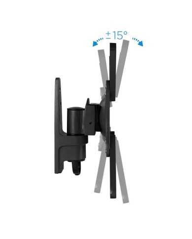 SOPORTE TV MONITOR TOOQ 10-32 20KG INCLINABLE/GIRATORIO BLACK