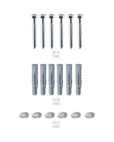 SOPORTE PARED TV MONITOR TOOQ 60-100 130KG BLACK