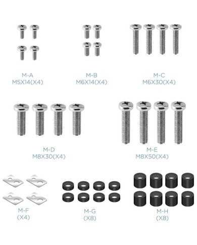 SOPORTE PARED TV MONITOR TOOQ 60-100 130KG BLACK