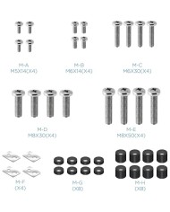 SOPORTE PARED TV MONITOR TOOQ 60-100 130KG BLACK