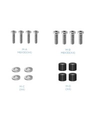 SOPORTE TV MONITOR TOOQ 37-70 40KG SLIM BLACK