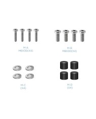 SOPORTE PARED TV/MONITOR TOOQ 32-55 40KG INCLINABLE BLACK