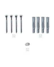 SOPORTE TV MONITOR TOOQ 23-55 30KG INCLINABLE/GIRATORIO