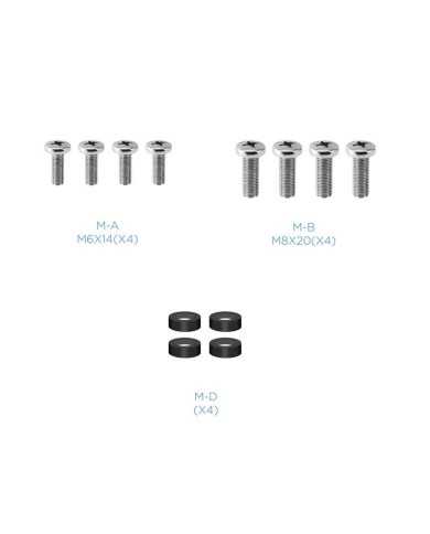 SOPORTE TV MONITOR TOOQ 23-55 30KG INCLINABLE/GIRATORIO