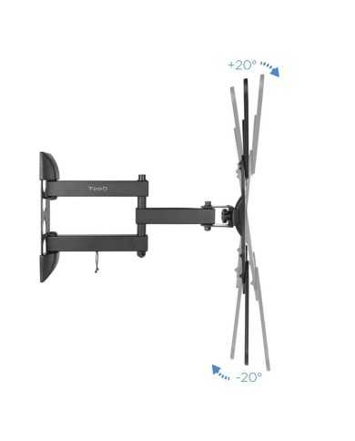 SOPORTE TV MONITOR TOOQ 23-55 30KG INCLINABLE/GIRATORIO