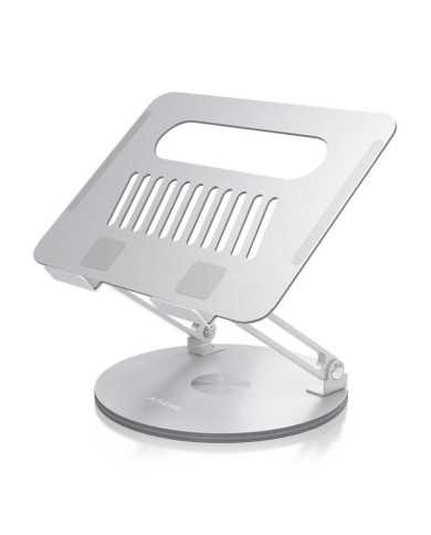 SOPORTE AISENS SOBREMESA TABLET/NOTEBOOK ERGONOMICO 360º 10-17 SILVER