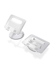 SOPORTE AISENS SOBREMESA TABLET/NOTEBOOK ERGONOMICO 360º 10-17 SILVER