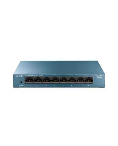 SWITCH TP-LINK GIGABIT 8 PUERTOS LS108G METALICO