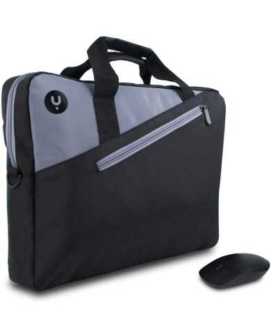 MALETIN NGS MONRAY MASTER 15,6 BLACK + RATON WIRELESS BLACK