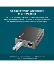 CONVERSOR TP-LINK RJ45 A FIBRA
