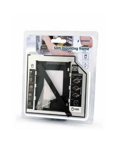 ADAPTADOR GEMBIRD DISCO DURO 2.5 PARA UNIDAD OPTICA PORTATIL 9.5MM