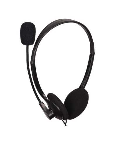 AURICULARES + MICROFONO GEMBIRD MHS-123 BLACK
