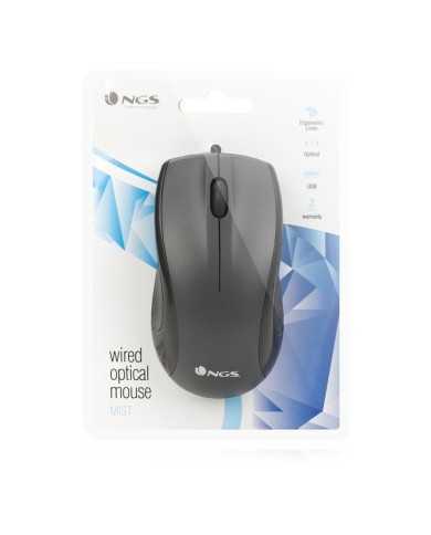 RATON NGS MIST USB OPTICO BLACK
