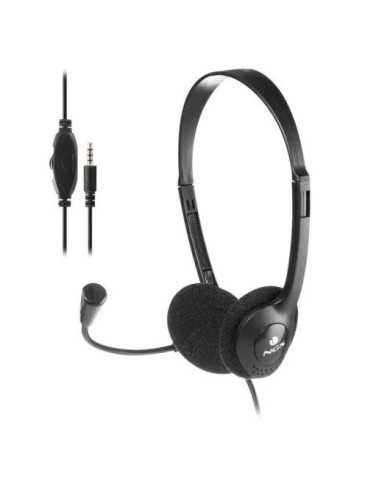 AURICULARES + MICROFONO NGS MS103MAX JACK 3.5 BLACK