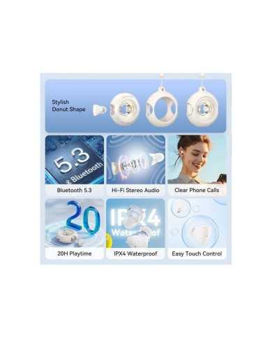 AURICULARES VENTION TINY T17 BLUETOOTH 5.3 TRUE WIRELESS 6 HORAS BLACK