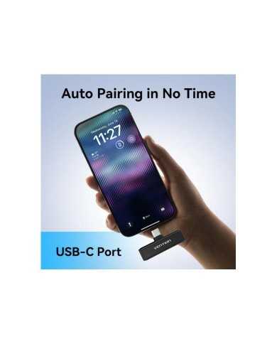 MICROFONO VENTION USB-C LAVALIER 2 MICROFONOS PINZA WIRELESS