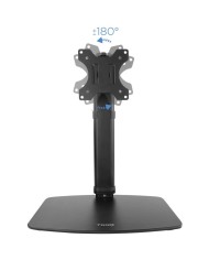 SOPORTE DE MESA TV MONITOR TOOQ REG.ALTURA GIR. INCL. 17-27 BLACK