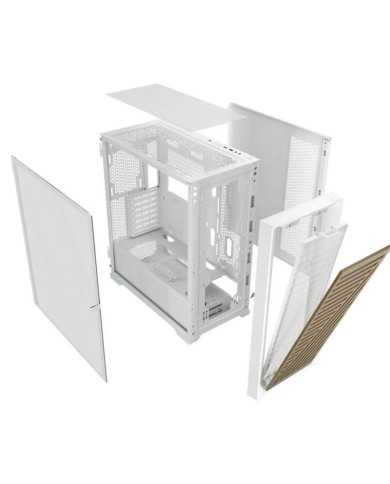 CAJA ORDENADOR GAMING PHOENIX ARTISAN NOBLE WHITE FRONTAL MADERA ATX