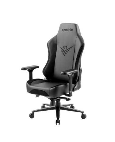 SILLA GAMING PHOENIX NOVA CUERO BLACK
