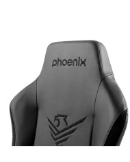 SILLA GAMING PHOENIX NOVA CUERO BLACK