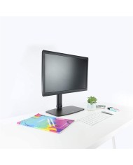 SOPORTE DE MESA TV MONITOR TOOQ REG.ALTURA GIR. INCL. 17-27 BLACK