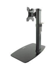 SOPORTE DE MESA TV MONITOR TOOQ REG.ALTURA GIR. INCL. 17-27 BLACK