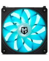 PACK 3 VENTILADORES 12CM NOX HUMMER EASYLINK ARGB PWM BLACK