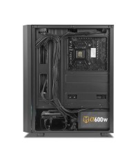 CAJA ORDENADOR GAMING NOX HUMMER FROST CRISTAL ATX ARGB