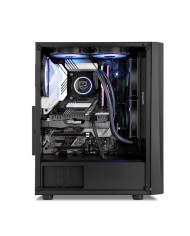 CAJA ORDENADOR GAMING NOX HUMMER FROST CRISTAL ATX ARGB