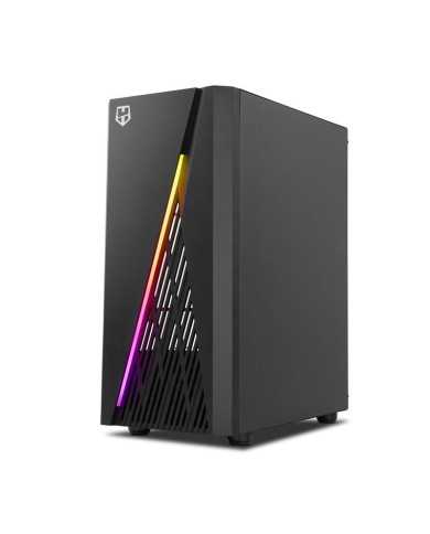 CAJA ORDENADOR GAMING NOX HUMMER FROST CRISTAL ATX ARGB