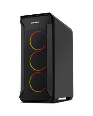 CAJA ORDENADOR GAMING NOX HUMMER QUANTUM ATX ARGB BLACK