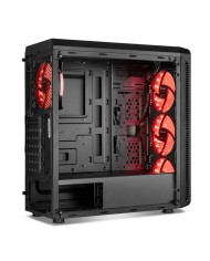 CAJA ORDENADOR GAMING NOX HUMMER TGX RAINBOW ATX RGB BLACK