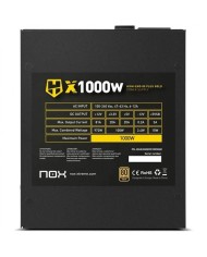 FUENTE DE ALIMENTACION NOX HUMMER X 1000W 80+ MODULAR GOLD